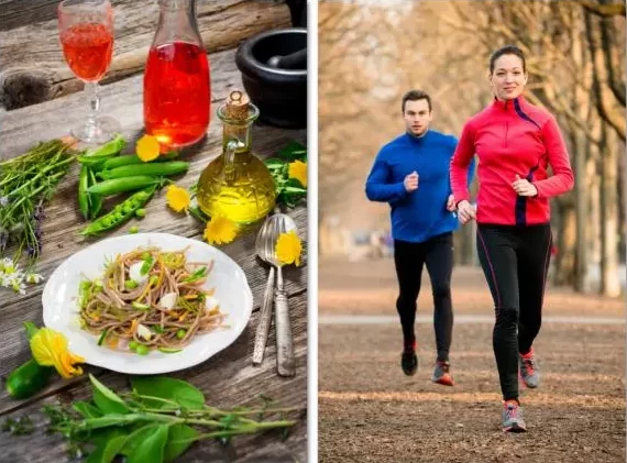 Zdrowa dieta ćwiczenia fizyczne a radość z życia