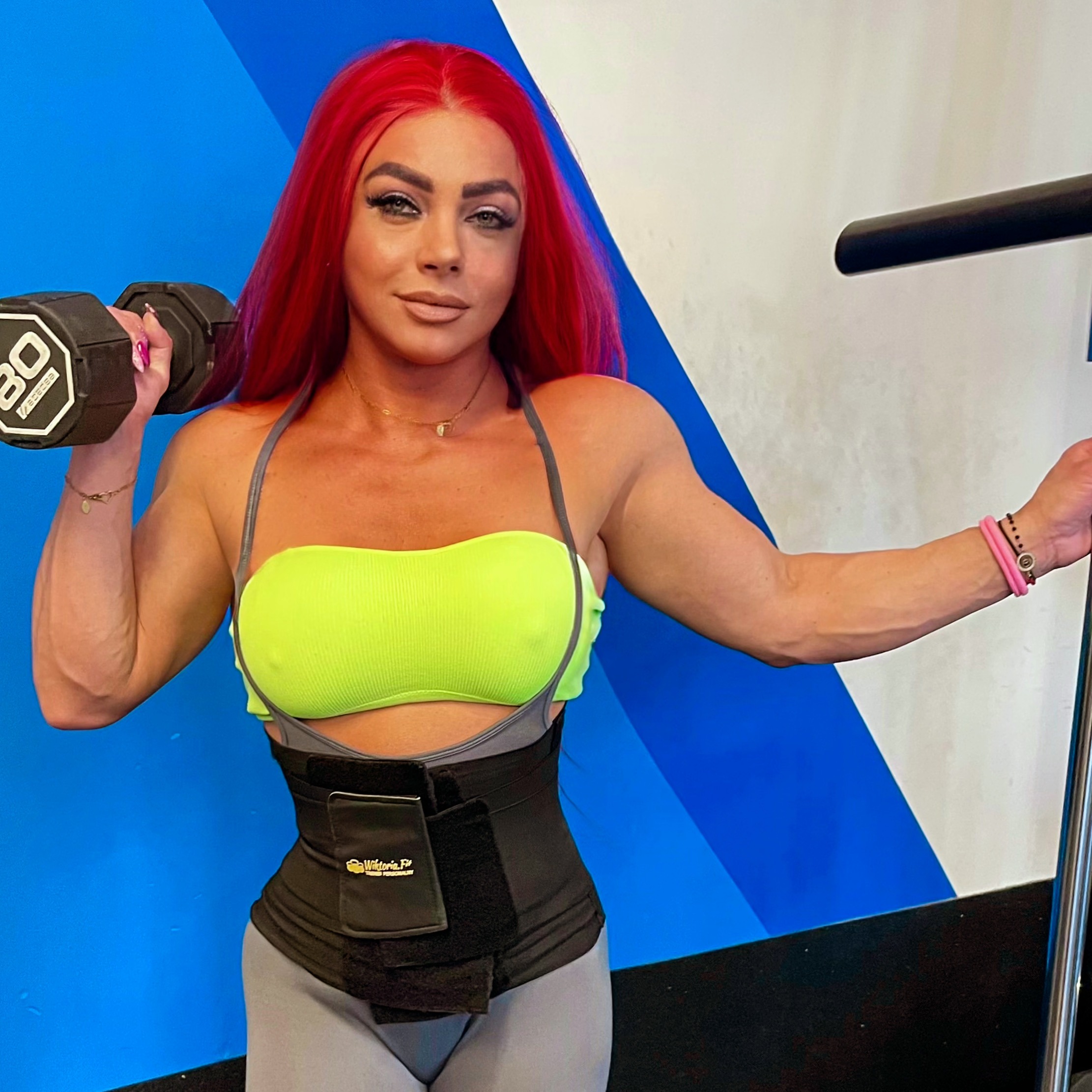 Muscle Girl OnlyFans Female Bodybuilder Wiktoria Fitness